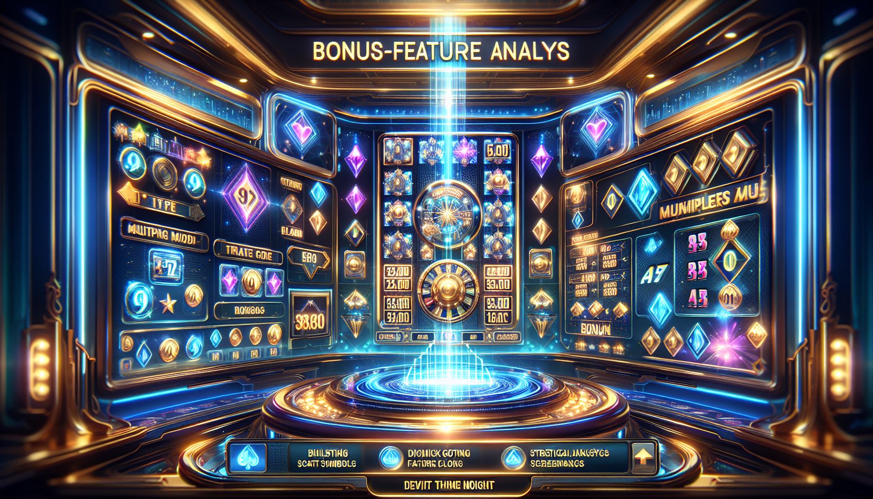Spire+ feature analysis view for slot bonus rounds